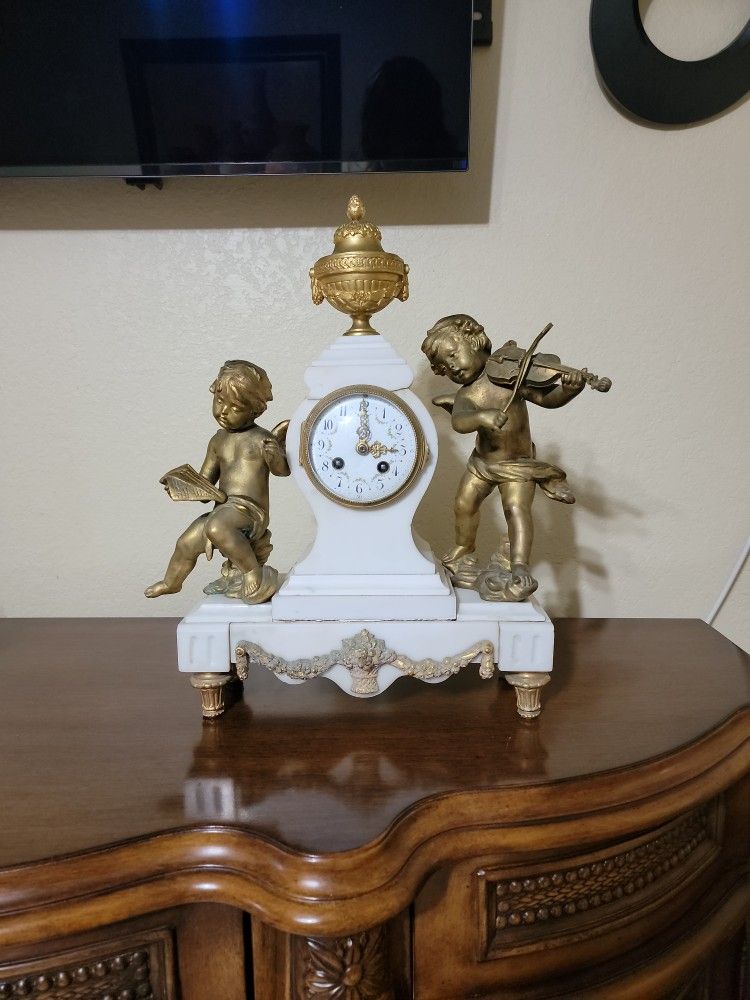 Antique Louis Xvi CLOCK Vintage 