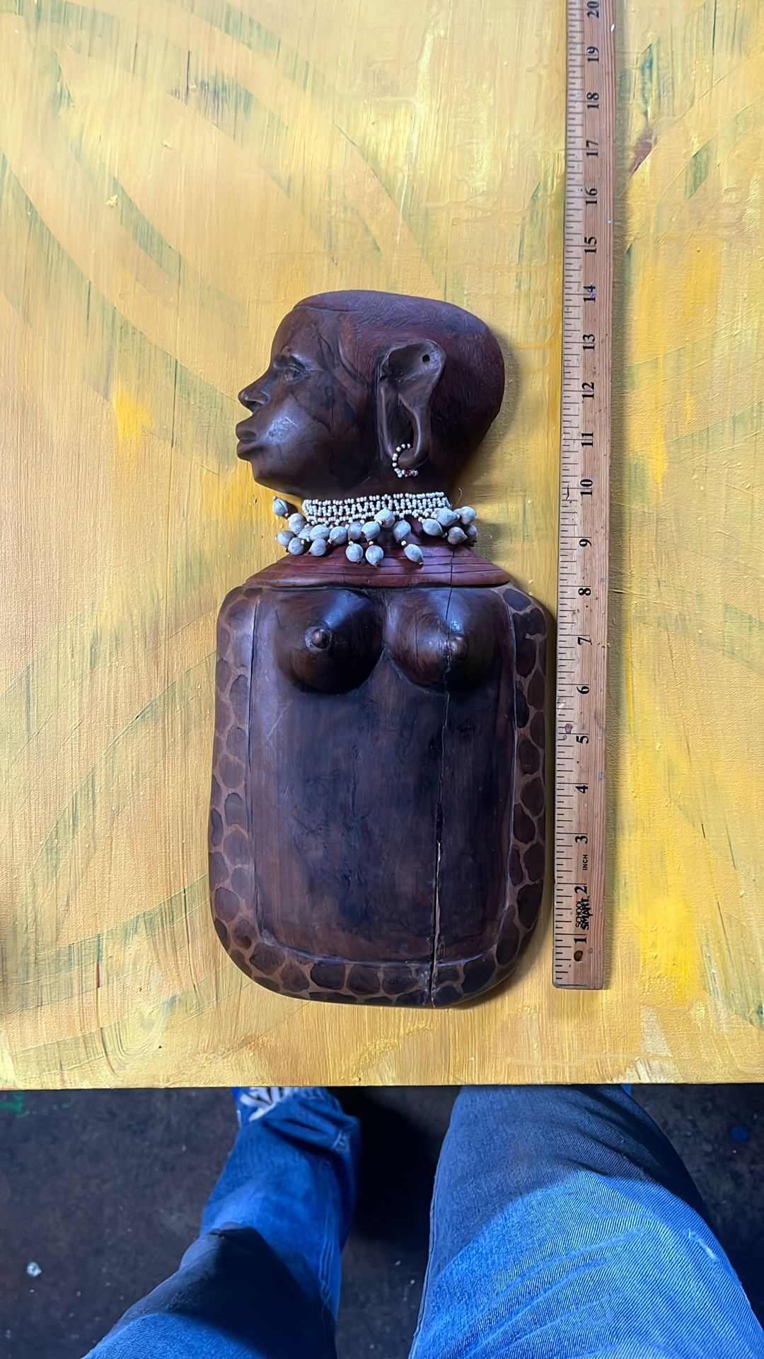 African Wooden Statue