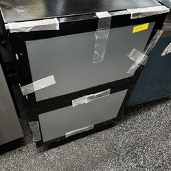 KitchenAid Panel Ready 24” Double Drawer Refrigerator 