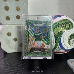 Rafael Marquez 2026 Panini Prizm Monopoly FIFA World Cup #53 Green Wave Mexico