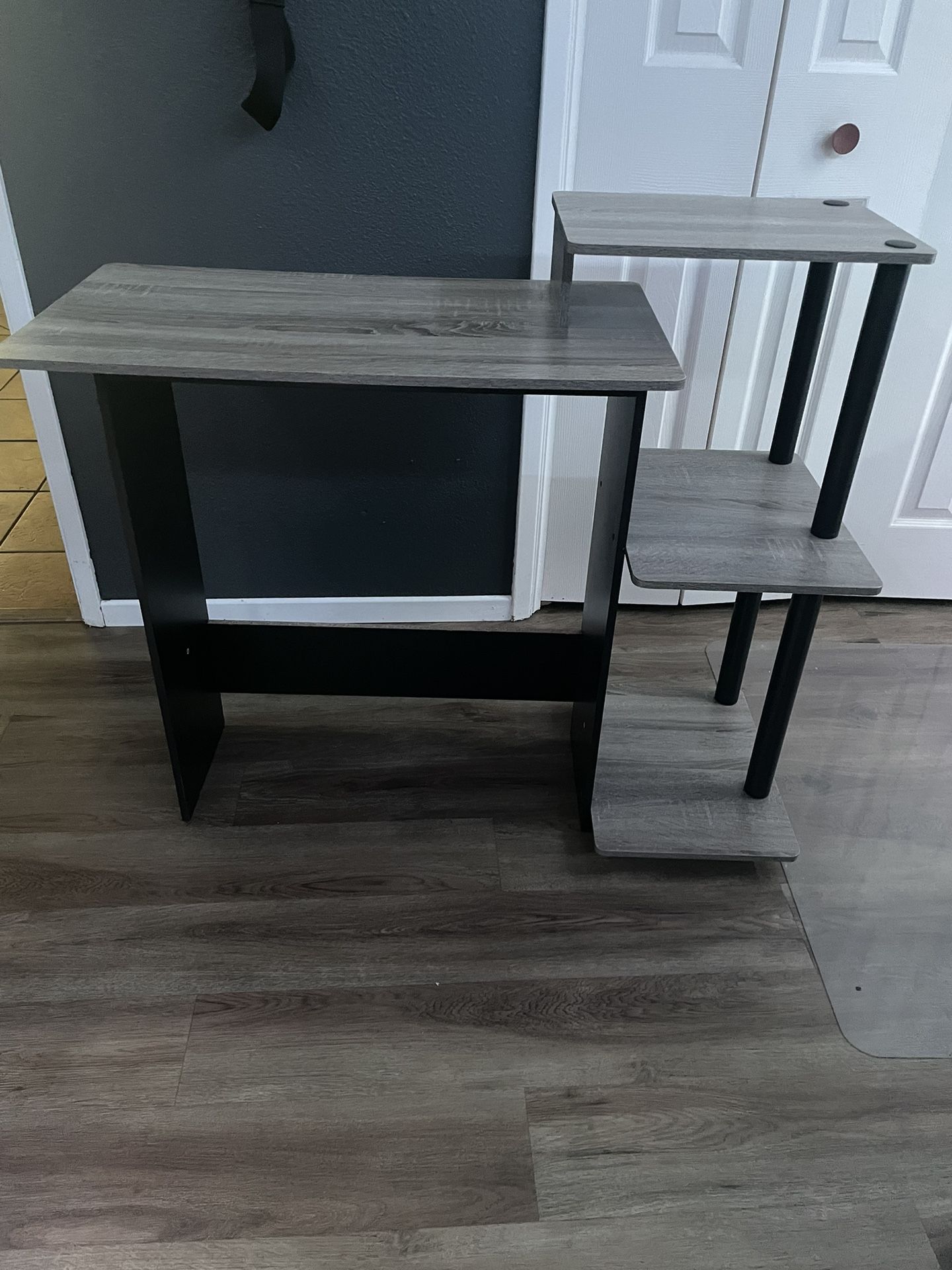 Grey Wooden Desk