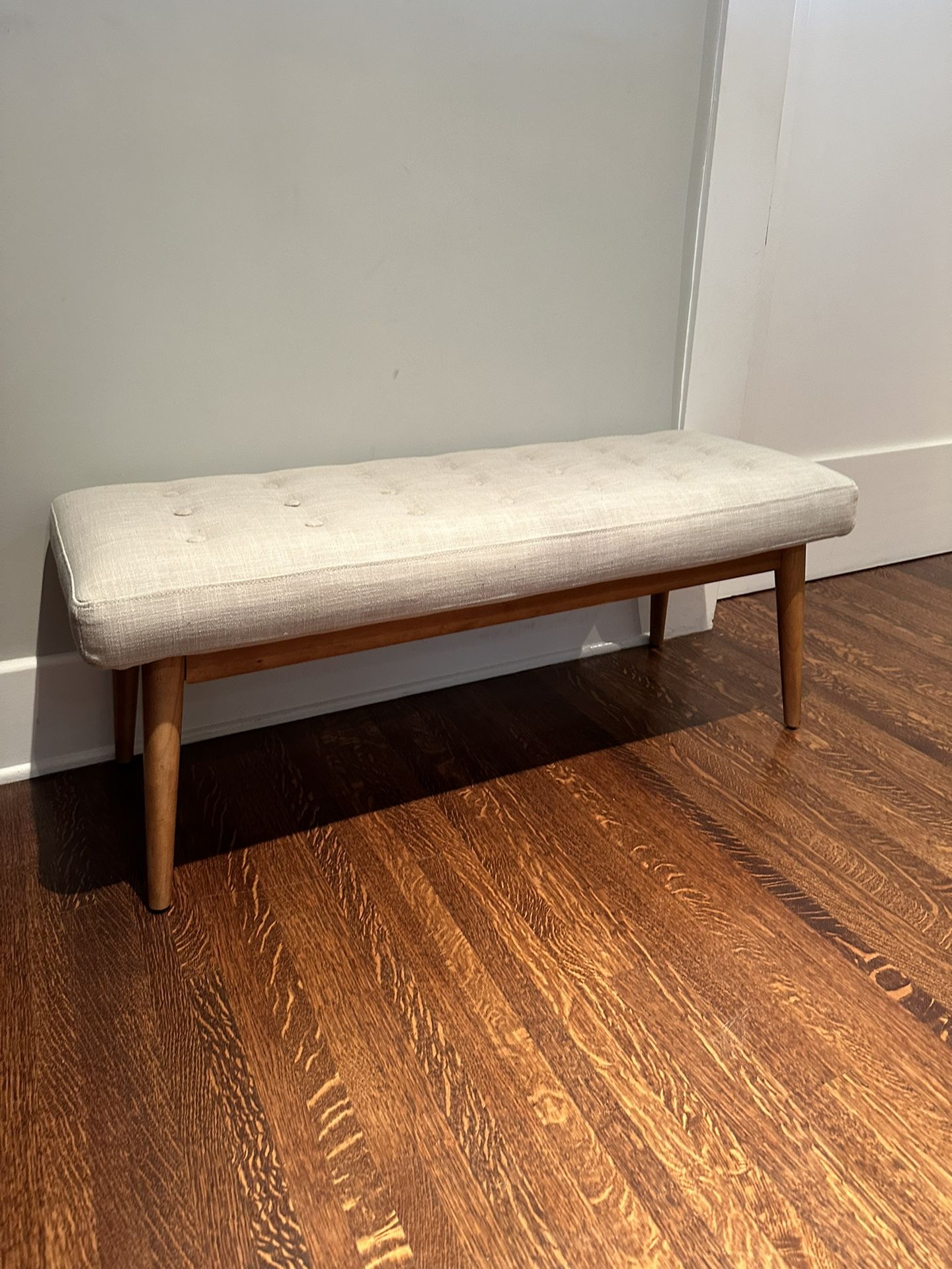 West Elm Mid Century Modern Bench $200