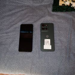 Two Moto G2025 Phones