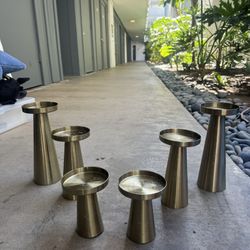 Gold Candle Holders