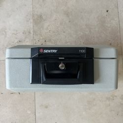 Sentry Safe Box With Key