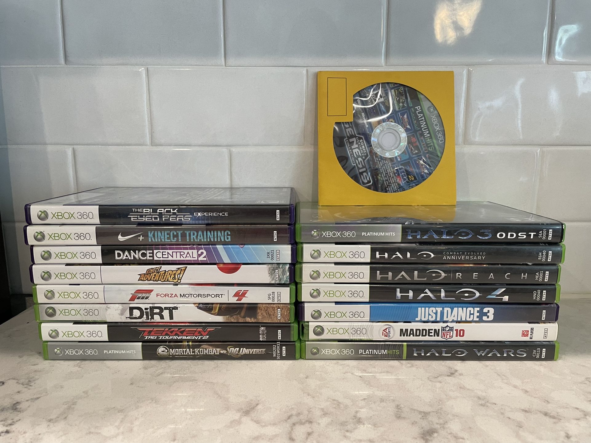 XBOX 360 + Kinect + Games