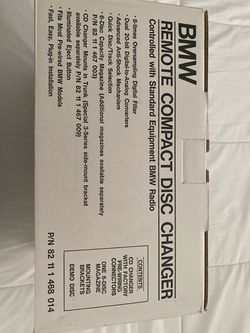 BMW CD changer