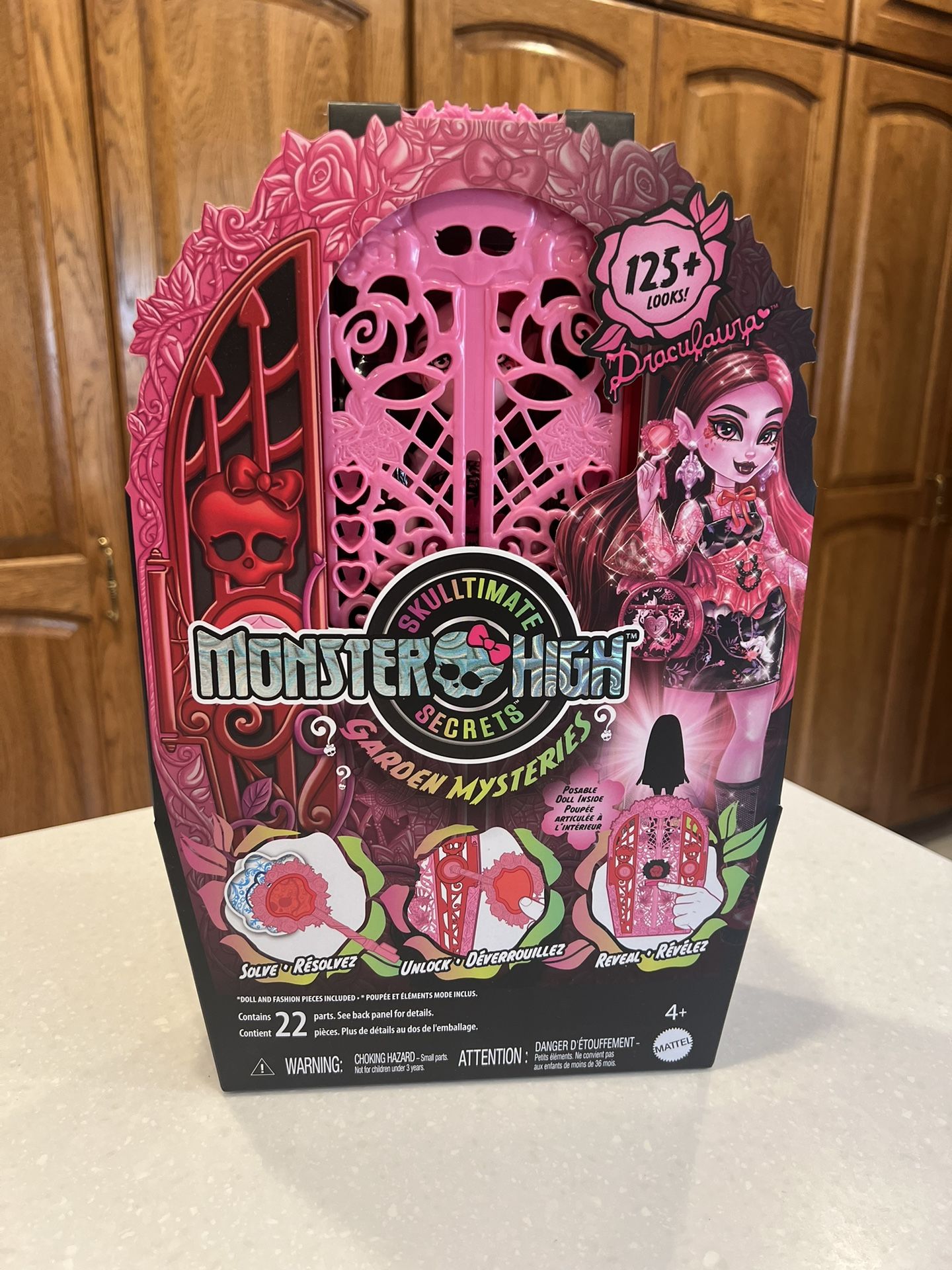 New 3 Different Monster High Mysteries Garden