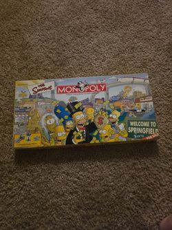 Monopoly Simpsons edition