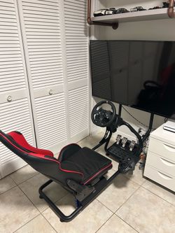 LOGITECH SIM RACING SETUP (READ DESCRIPTION)