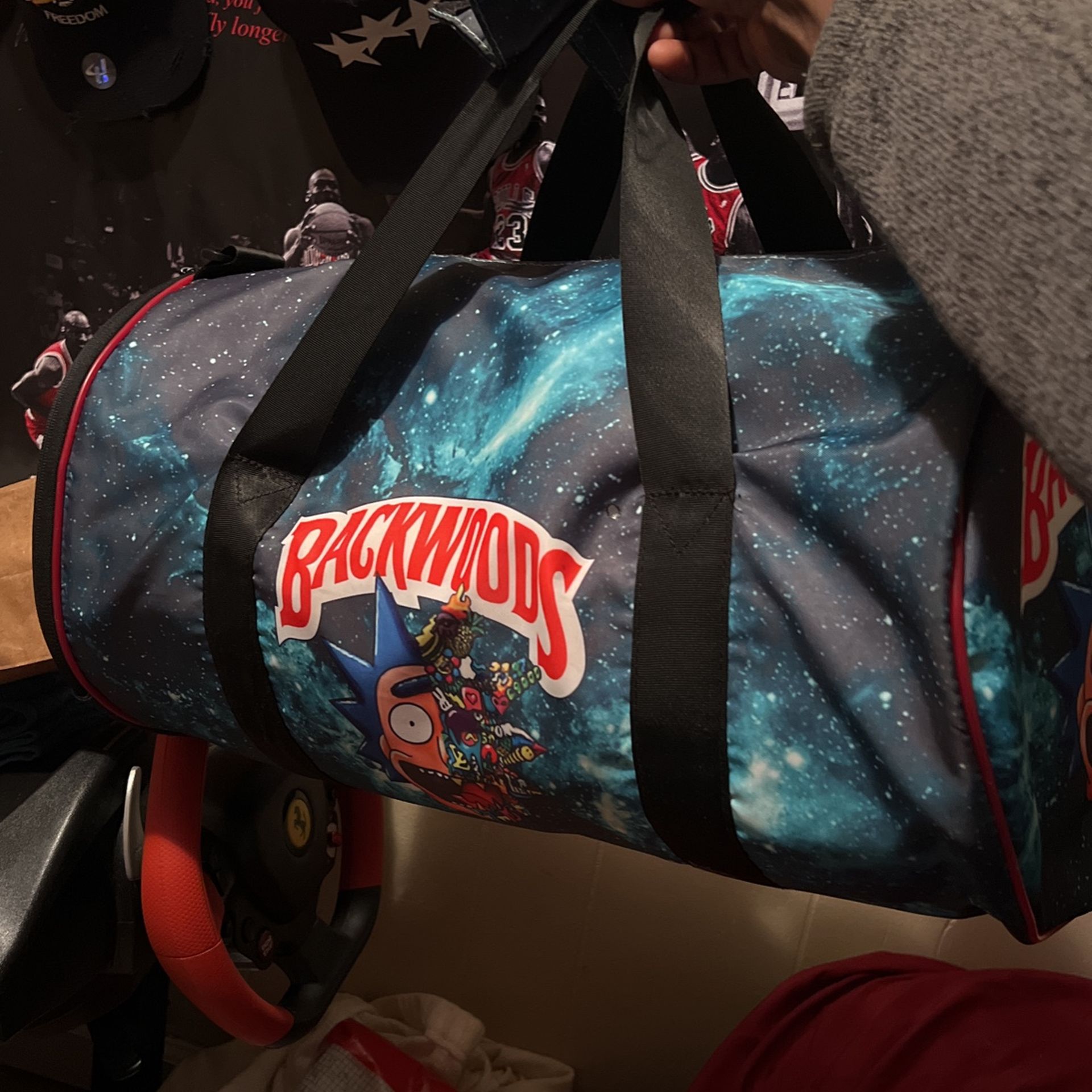 Rick And Morty Travel Luggage