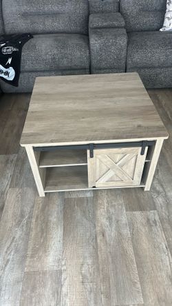 Beige Coffee Table