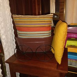 Cute Wagon Pillows Not Included