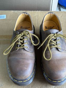 Dr. Martens Brown Leather Oxford Shoes