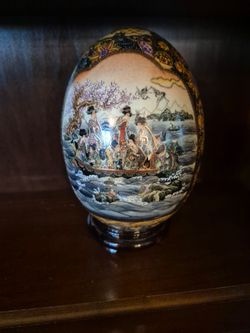 Chinese  egg with stand