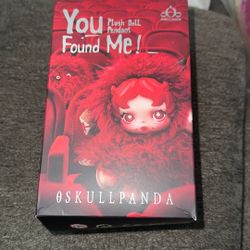 Popmart Skull panda Plushie 