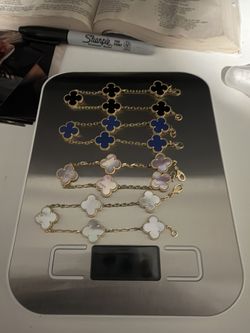 Van Cleef 18k Gold Bracelets