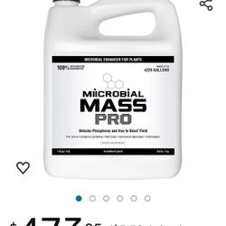 Microbial Mass Pro 4 Liters Beneficial Bacteria additive Fertilizer 