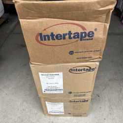 3 cases intertape white tape 1-1/2” asking $5 each roll each case have 24 pieces or $80each box the 24 rolls