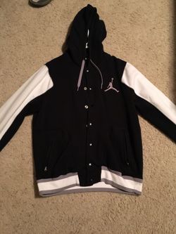 Jordan button up hoodie