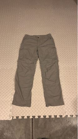 Columbia PFG Convertible Cargo Pants Mens 34x32 Tan Omni-Shade Fishing Hiking
