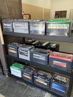 Car batteries