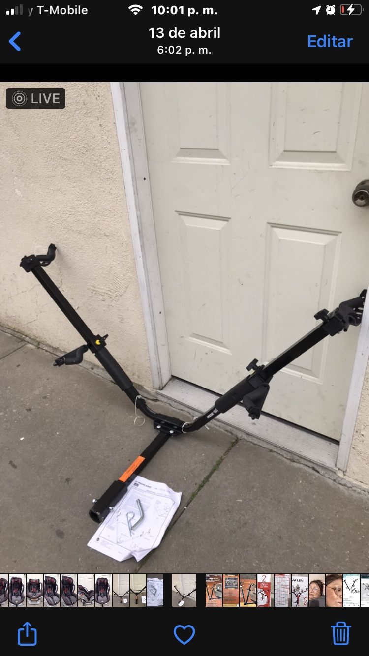 HITCH MOUNTED BIKE CARRIER
