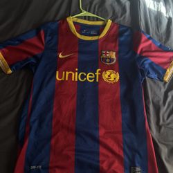 Retro 2010-2011 Barcelona Home