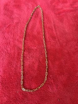 Gold color Chain Necklace 