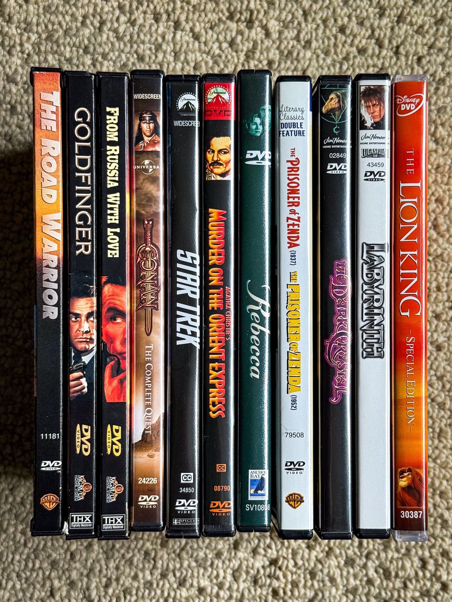 🧙♂️ Fantasy, Spies & Sci-Fi Legends – 12 Iconic DVDs for $22! 🌌