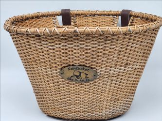 Nantucket Bike Basket Co. Lightship Oval Vintage Bicycle Basket