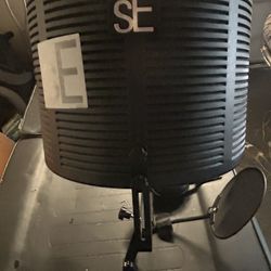 sE Electronics RF-X Reflexion Filter & Proline PPF501 Professional Steel Mesh Pop Filter (2)