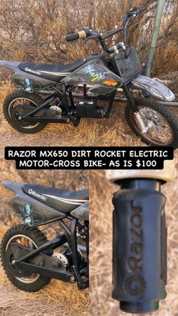 Razor MX650 Dirt Rocket Electric MOTOR-CROSS bike