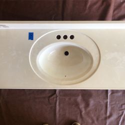 Marble Sink Top.