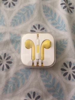 Yellow Earphones