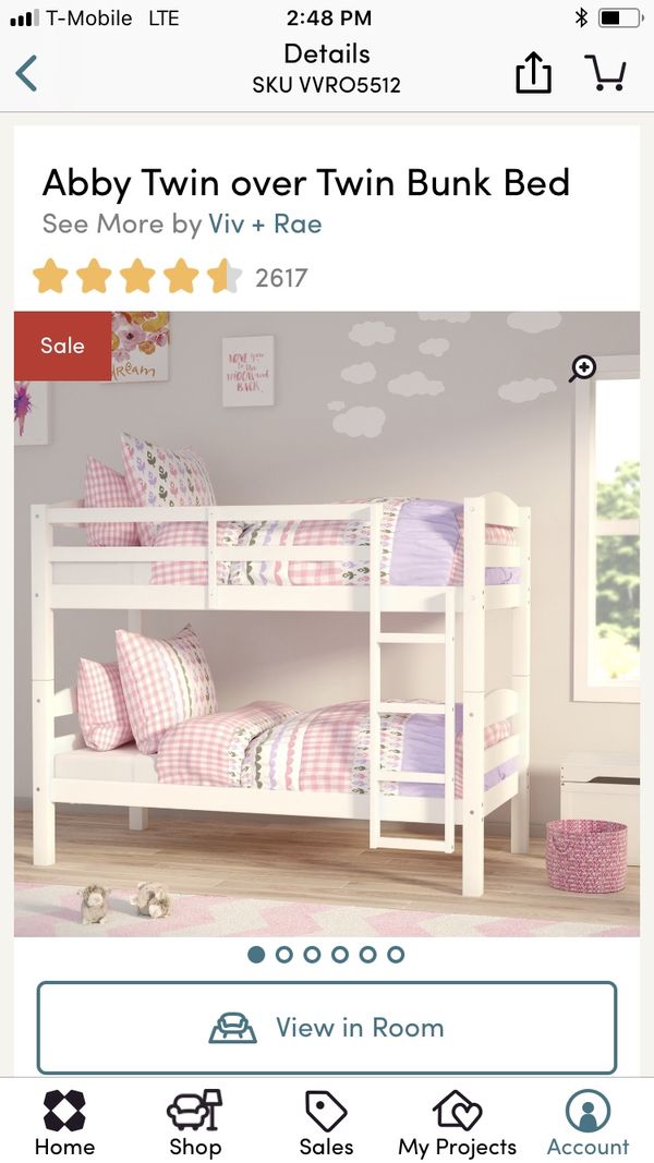 Abby Twin Over Bunk Bed For In Nashville Tn Offerup Abby Twin Over Bunk Bed