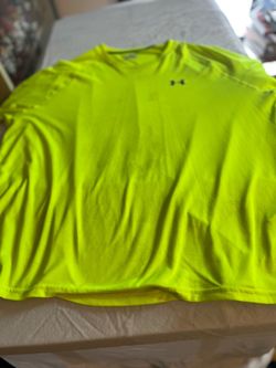 Under Armour Neon Yellow Athletic T-Shirt