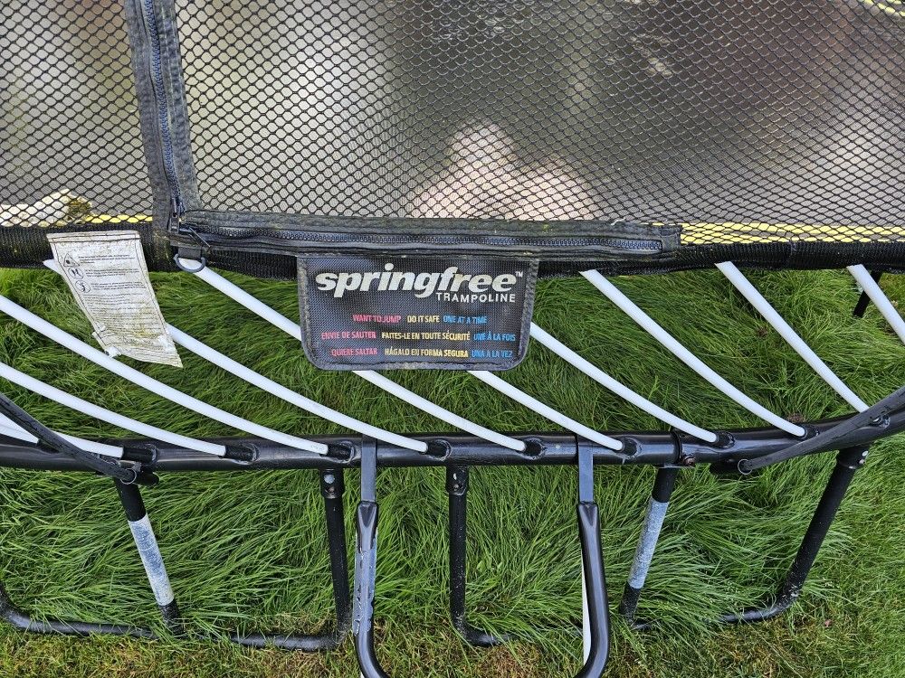 SpringFree 11x11 Square Trampoline for Sale in Lynnwood, WA OfferUp