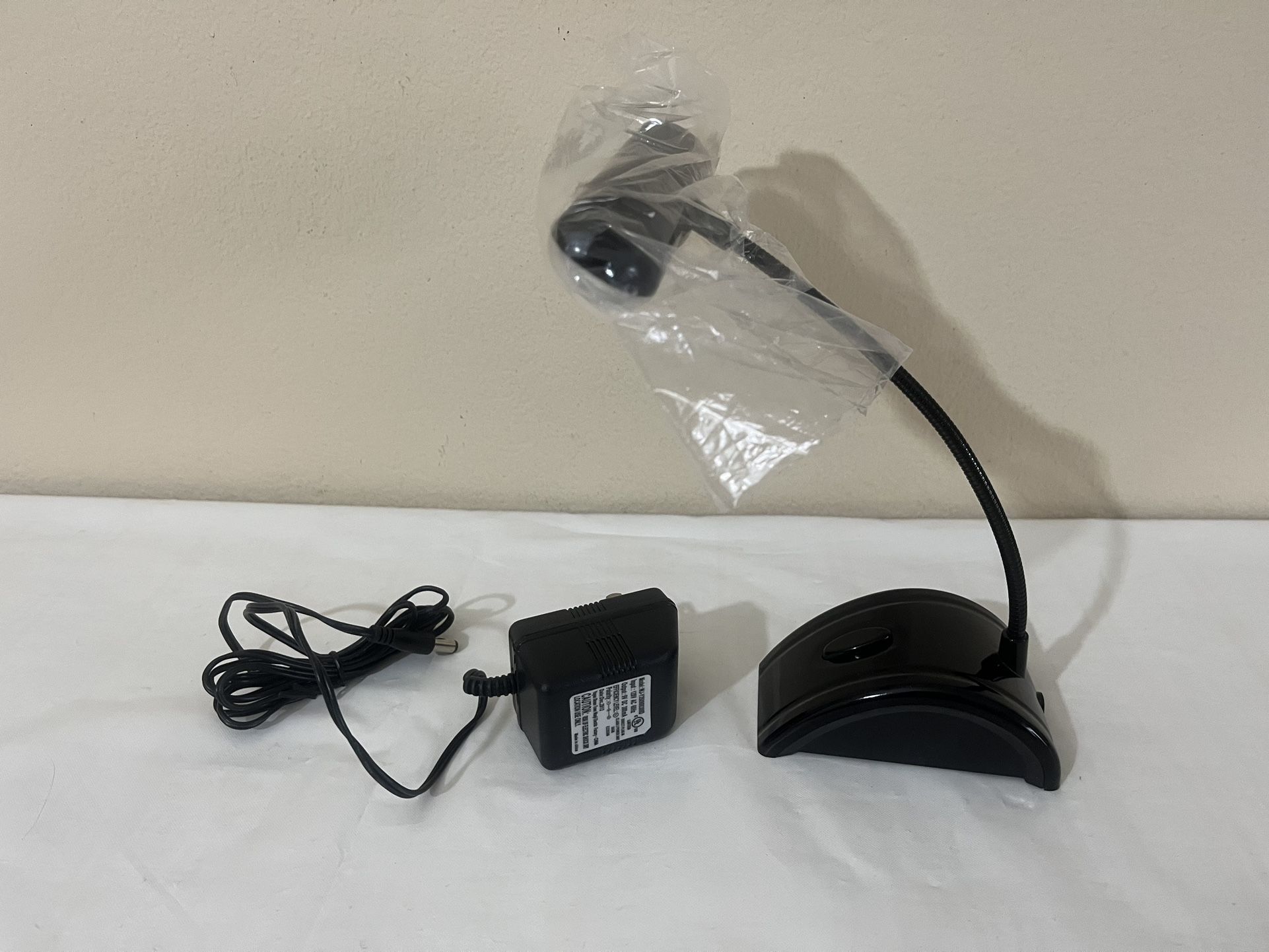 New OptoLight Energy Saving LED Desk Lamp with AC Adapter