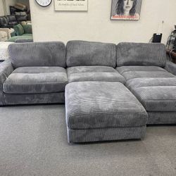 For sale: Modular Sectional Sofa with Chaise Lounge and Ottoman. Ask for Price!