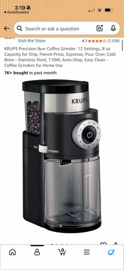 Krups Coffee Grinder