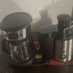 Coffee Pot And Juicer