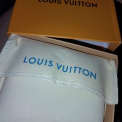 LV Leather Trifold Wallet