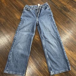 Girls H&M Baggy Jeans Size 8