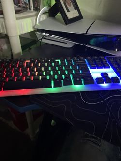 Led gaming keyboard