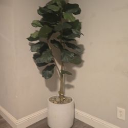 Fake Fiddle Leaf Plant 6 Feet