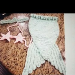 mermaid crochet outfit