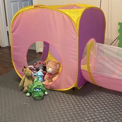 Tent Toy And Fully Doll