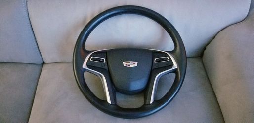 Cadillac complete steering wheel 
