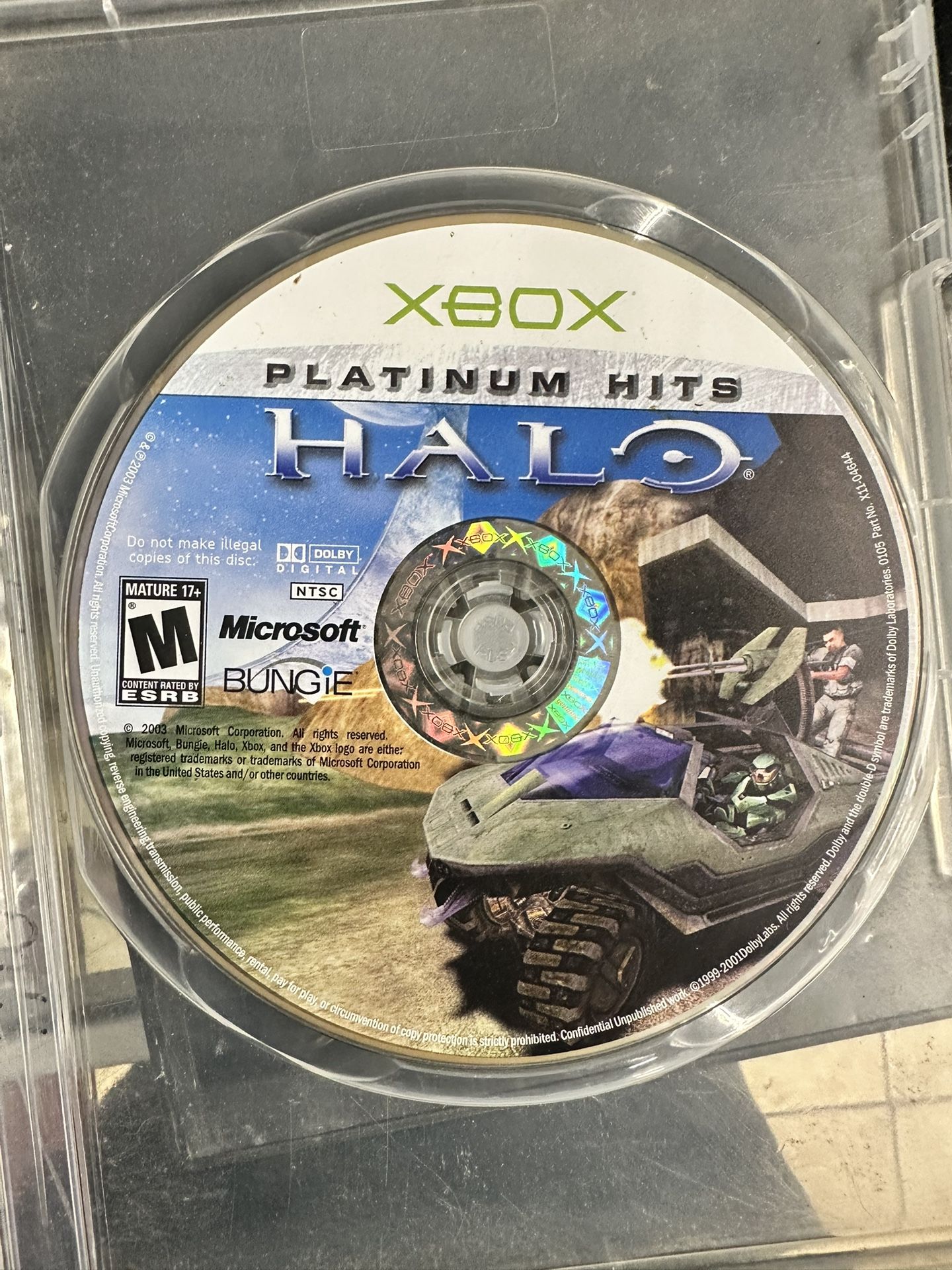 Halo 1 Video Game For Xbox